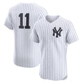 New York Yankees #11 Anthony Volpe White BUTLER Home Elite Jersey