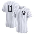 New York Yankees #11 Anthony Volpe White BUTLER Home Elite Jersey