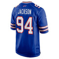 B.Bills #94 Landon Jackson Royal BUTLER Team Game Jersey