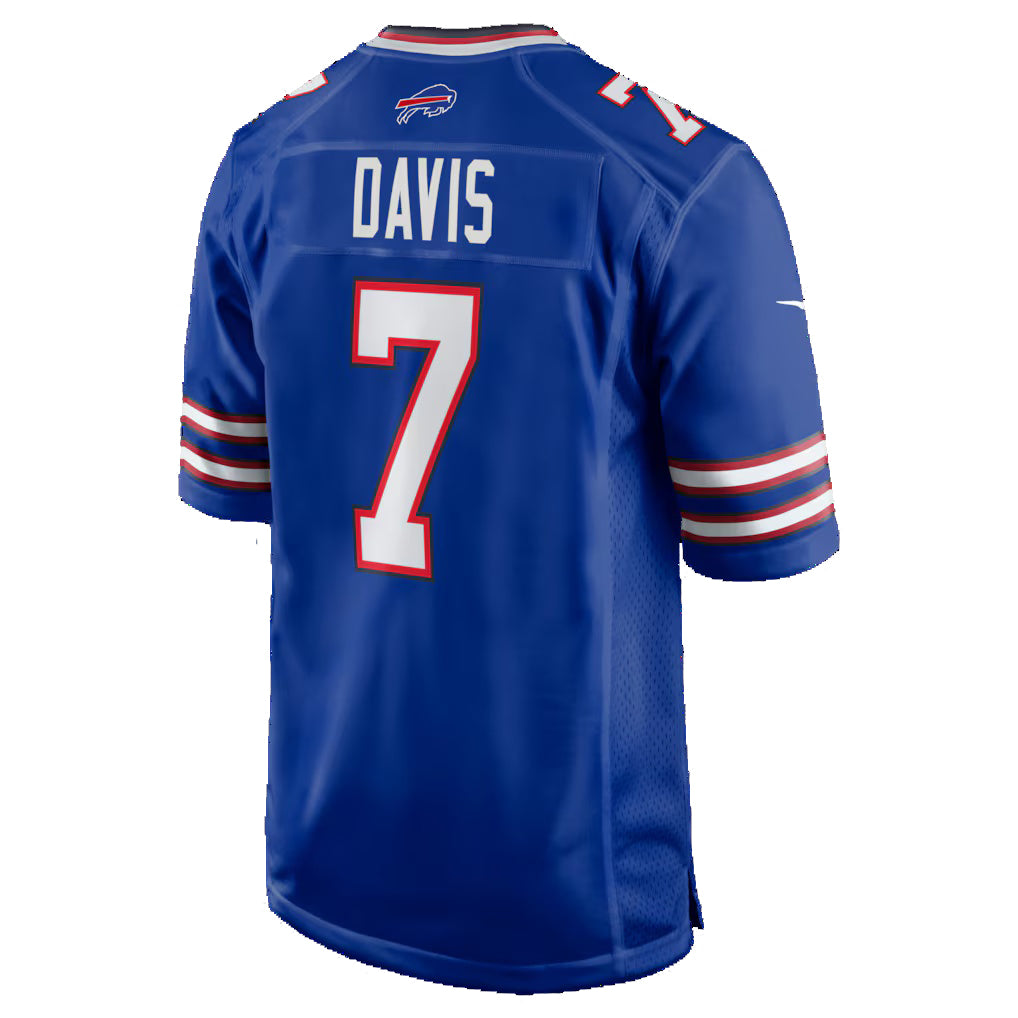 B.Bills #7 Ray Davis Royal BUTLER Team Game Jersey