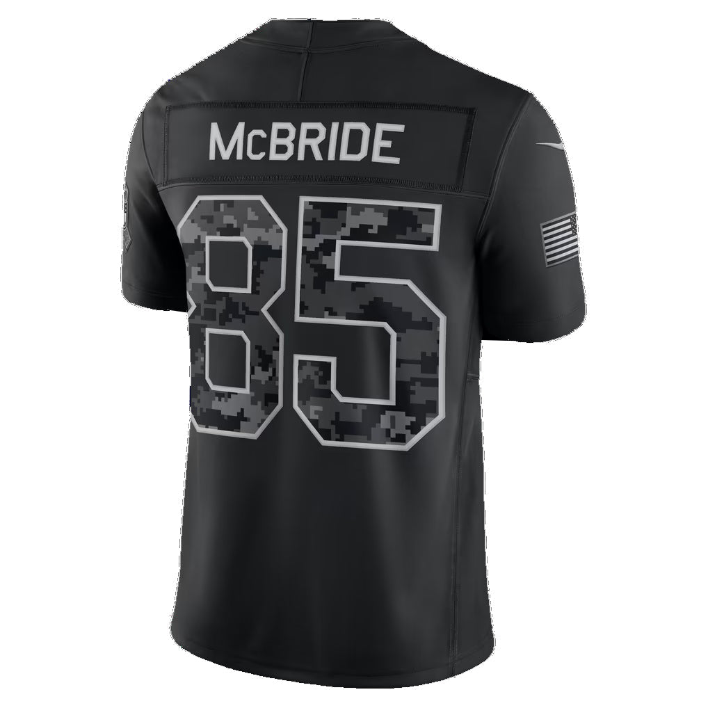 A.Cardinals #85 Trey McBride Black 2026 Salute to Service Stitched Limited jersey BUTLER