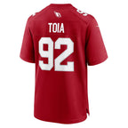 A.Cardinals #92 Jay Toia BUTLER Cardinal Team Game Jersey