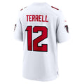 A.Falcons #12 Avieon Terrell White Game jersey BUTLER