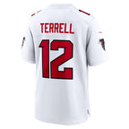 A.Falcons #12 Avieon Terrell White Game jersey BUTLER
