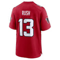 A.Falcons #13 Cooper Rush Red Team Game jersey BUTLER