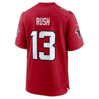 A.Falcons #13 Cooper Rush Red Team Game jersey BUTLER