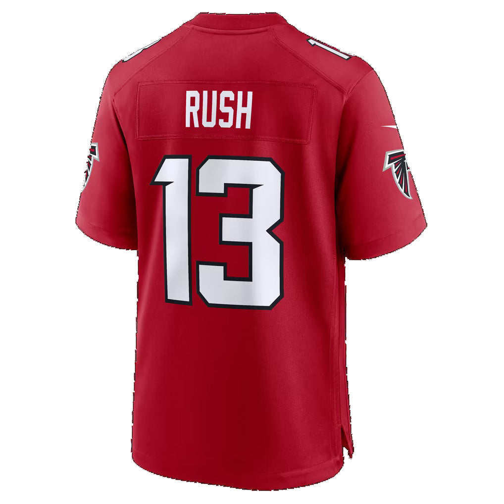 A.Falcons #13 Cooper Rush Red Team Game jersey BUTLER