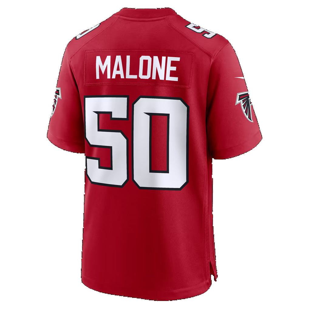 A.Falcons #50 Deangelo Malone Red Team Game jersey BUTLER