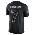 A.Falcons #7 Bijan Robinson Black 2026 Salute to Service Stitched Limited jersey BUTLER