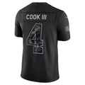 B.Bills #4 James Cook III Black 2026 Salute to Service Stitched Limited jersey BUTLER
