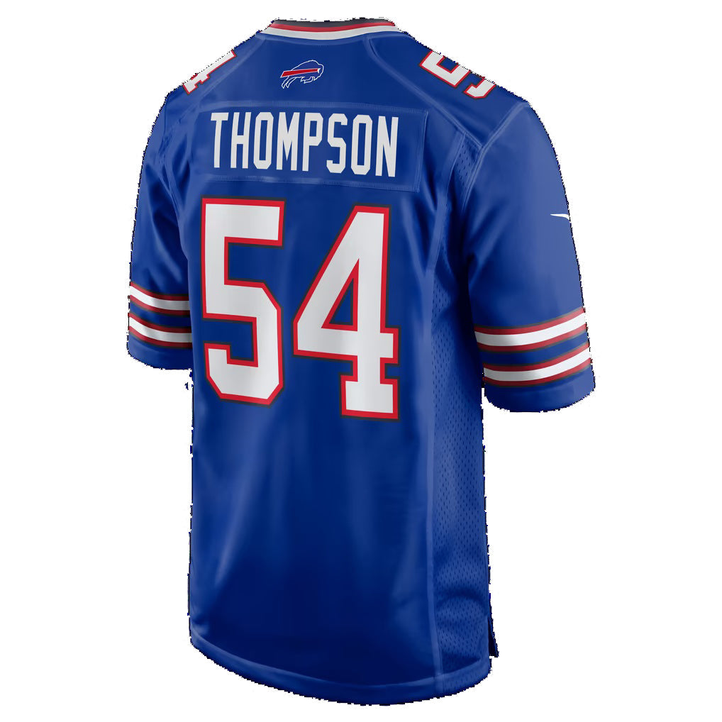 B.Bills #54 Shaq Thompson Royal Team Game jersey BUTLER