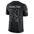 B.Ravens #14 Kyle Hamilton Black 2026 Salute to Service Stitched Limited jersey BUTLER