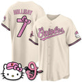 Baltimore Orioles #7 Jackson Holliday Cream BUTLER Meow KT Vapor Premier Limited Stitched Jersey