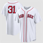 Boston Red Sox #31 Adley Rutschman White No Name Cool Base Stitched Jersey BUTLER