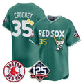 Boston Red Sox #35 Garrett Crochet Green BUTLER Meow KT Vapor Limited Stitched Jersey