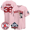 Boston Red Sox #36 Triston Casas Pink BUTLER Meow KT Vapor Limited Stitched Jersey