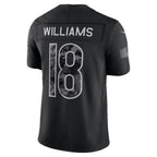 C.Bears #18 Caleb Williams Black 2026 Salute to Service Stitched Limited jersey BUTLER