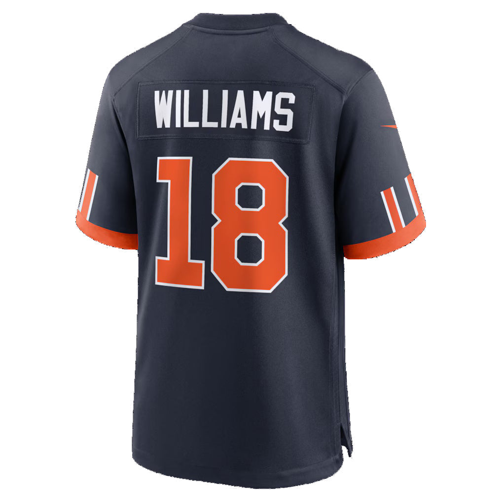 C.Bears #18 Caleb Williams Navy 2026 Rivalries Collection Game Jersey BUTLER