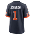 C.Bears #1 Jaylon Johnson Navy 2026 Rivalries Collection Game Jersey BUTLER