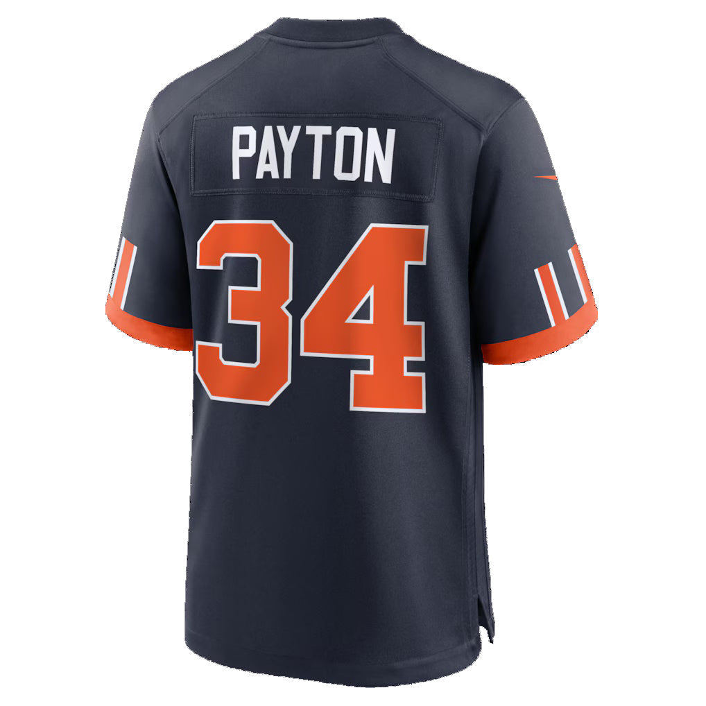 C.Bears #34 Walter Payton Navy 2026 Rivalries Collection Game Jersey BUTLER