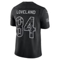 C.Bears #84 Colston Loveland Black 2026 Salute to Service Stitched Limited jersey BUTLER