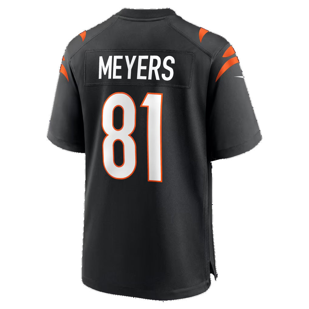 C.Bengals #81 Dohnte Meyers Black Team Game jersey BUTLER
