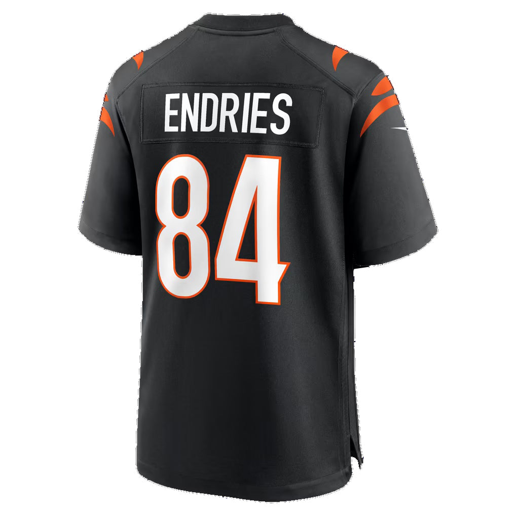 C.Bengals #84 Jack Endries Black Team Game jersey BUTLER