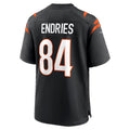 C.Bengals #84 Jack Endries Black Team Game jersey BUTLER