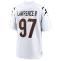 C.Bengals #97 Dexter Lawrence II White Game jersey BUTLER