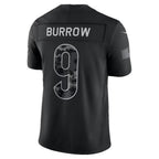 C.Bengals #9 Joe Burrow Black 2026 Salute to Service Stitched Limited jersey BUTLER
