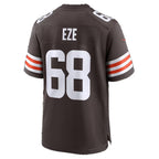 C.Browns #68 Obinna Eze Brown BUTLER Team Game Jersey