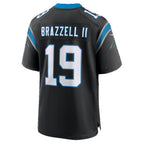 C.Panthers #19 Chris Brazzell II Black Team Game jersey BUTLER