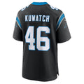 C.Panthers #46 Jackson Kuwatch Black Team Game jersey BUTLER
