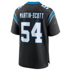 C.Panthers #54 Bam Martin Scott Black Team Game jersey BUTLER
