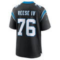 C.Panthers #76 Albert Reese IV Black Team Game jersey BUTLER