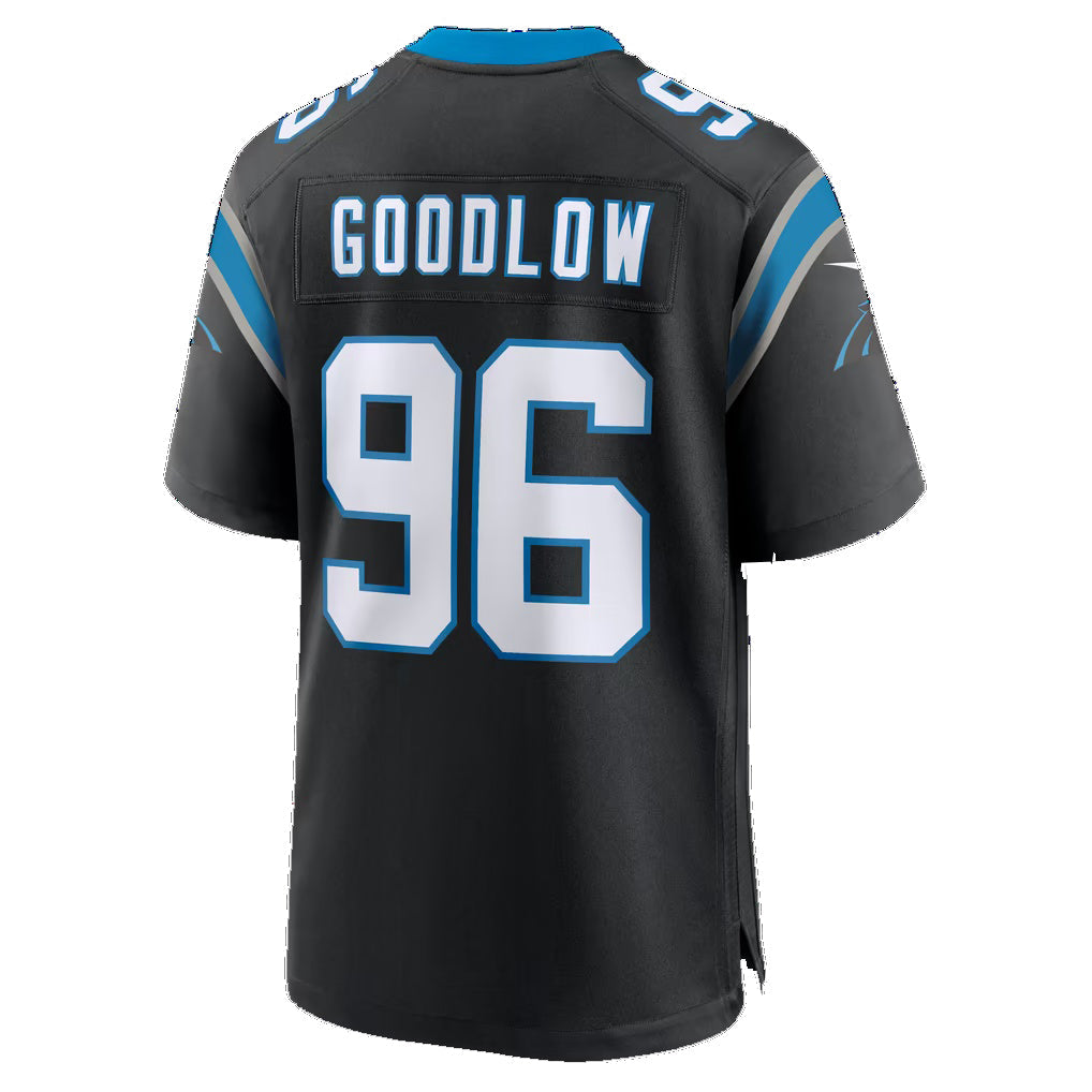 C.Panthers #96 Anthony Goodlow Black Team Game jersey BUTLER