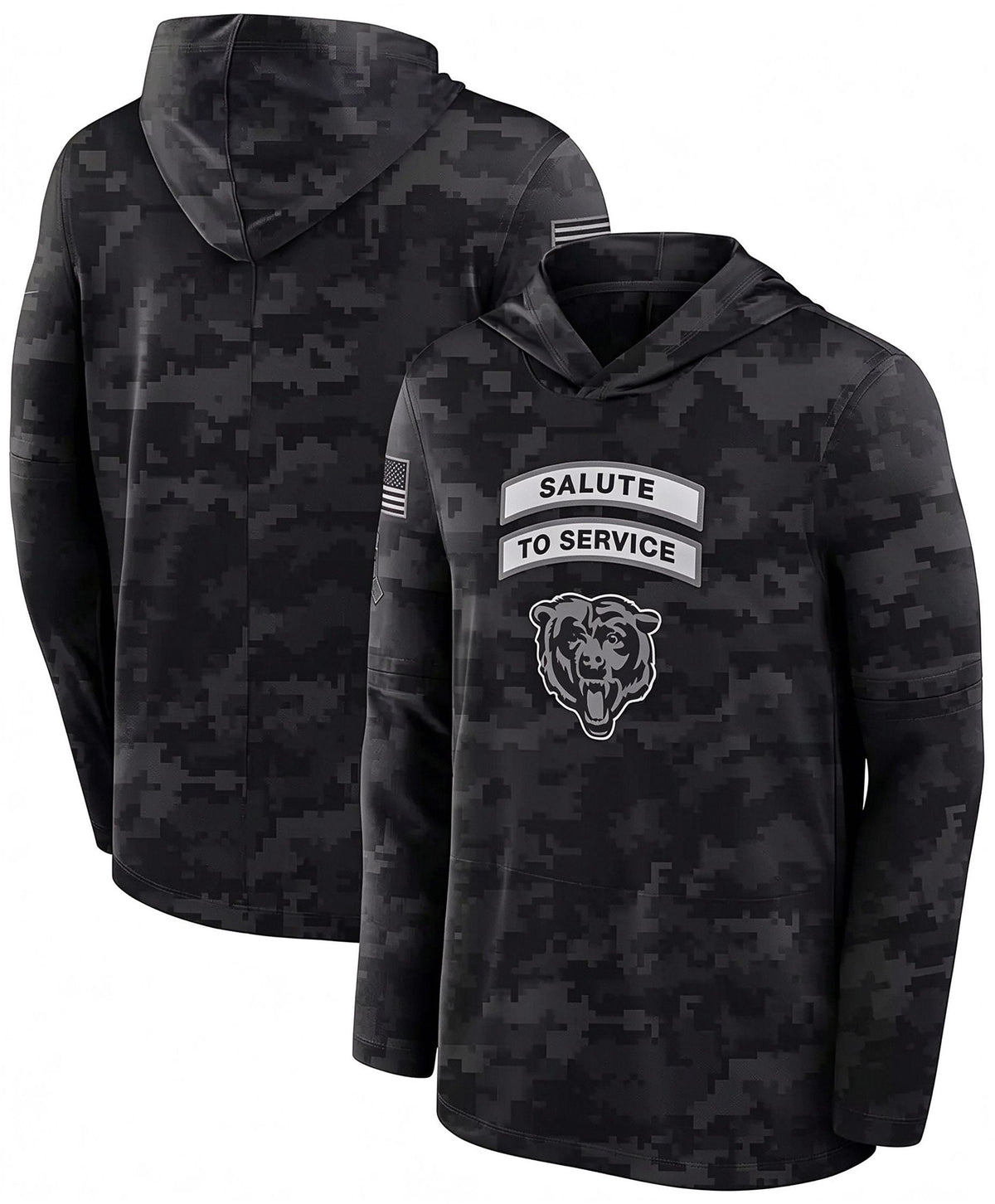 C.Bears 2026 Salute To Service Club Pullover Hoodie Cheap sale Birthday and Christmas gifts Stitched American Jersey BUTLER