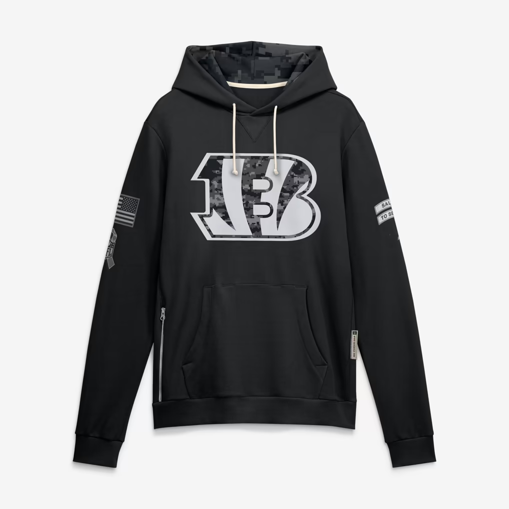 C.Bengals 2026 Salute To Service Club Pullover Hoodie Cheap sale Birthday and Christmas gifts Stitched American Jersey BUTLER