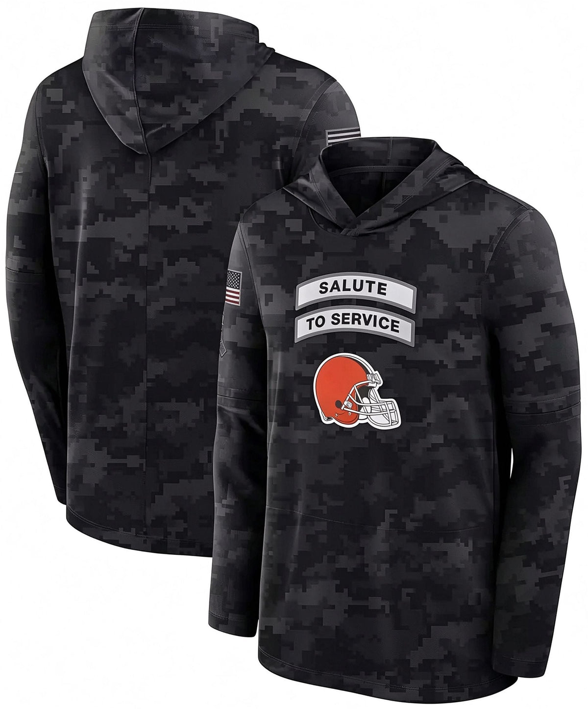 C.Browns 2026 Salute To Service Club Pullover Hoodie Cheap sale Birthday and Christmas gifts Stitched American Jersey BUTLER