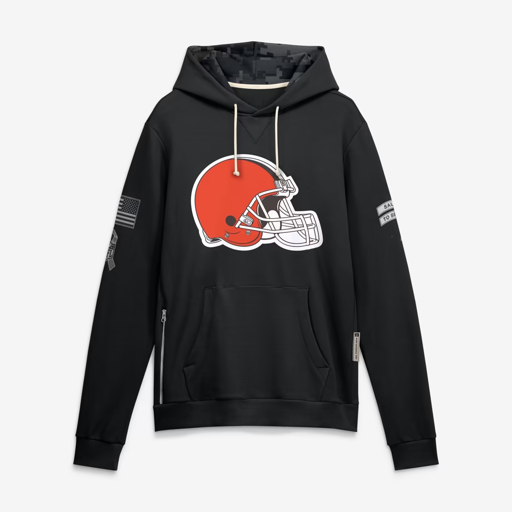 C.Browns 2026 Salute To Service Club Pullover Hoodie Cheap sale Birthday and Christmas gifts Stitched American Jersey BUTLER