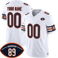 Custom C.Bears Active Player White 2026 With Mike Ditka 89 Patch Vapor Untouchable Limited Stitched Jersey BUTLER