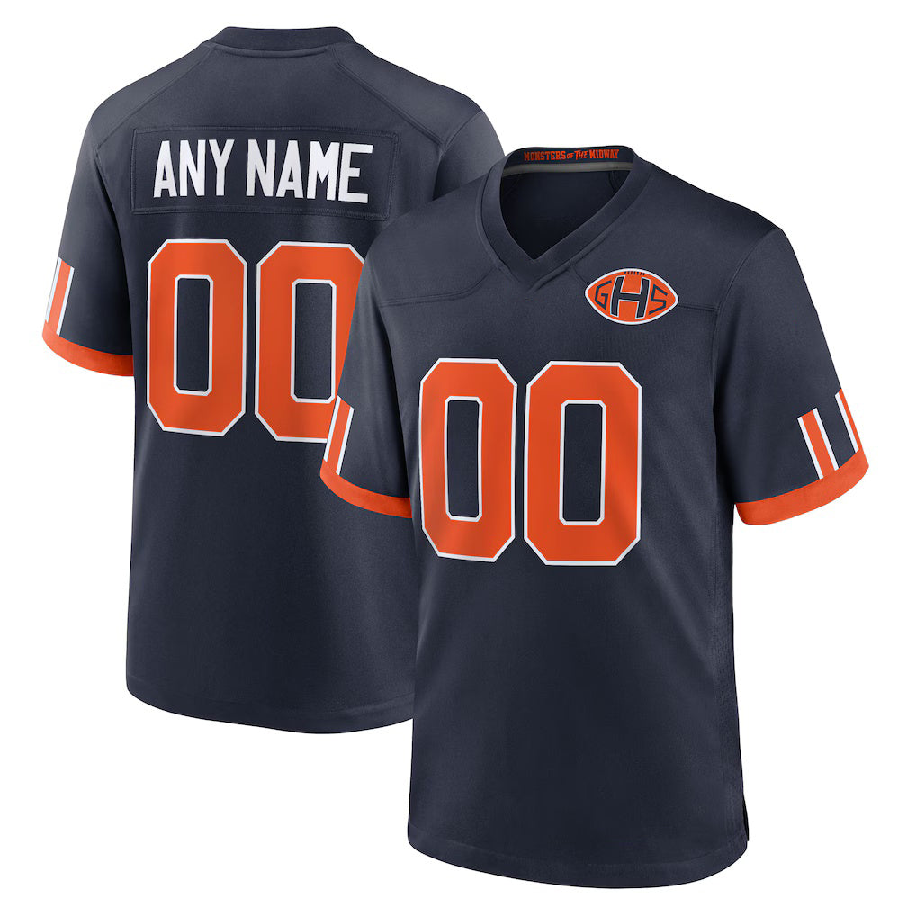 Custom C.Bears Navy 2026 Rivalries Collection Game Jersey BUTLER