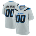 Custom D.Lions Silver 2026 Rivalries Collection Game Jersey BUTLER