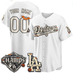 Custom Los Angeles Dodgers White Halloween 2026 Baseballjersey BUTLER