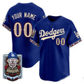 Custom Los Angeles Dodgers x Dia De Los Muertos Royal 2026 Baseballjersey BUTLER