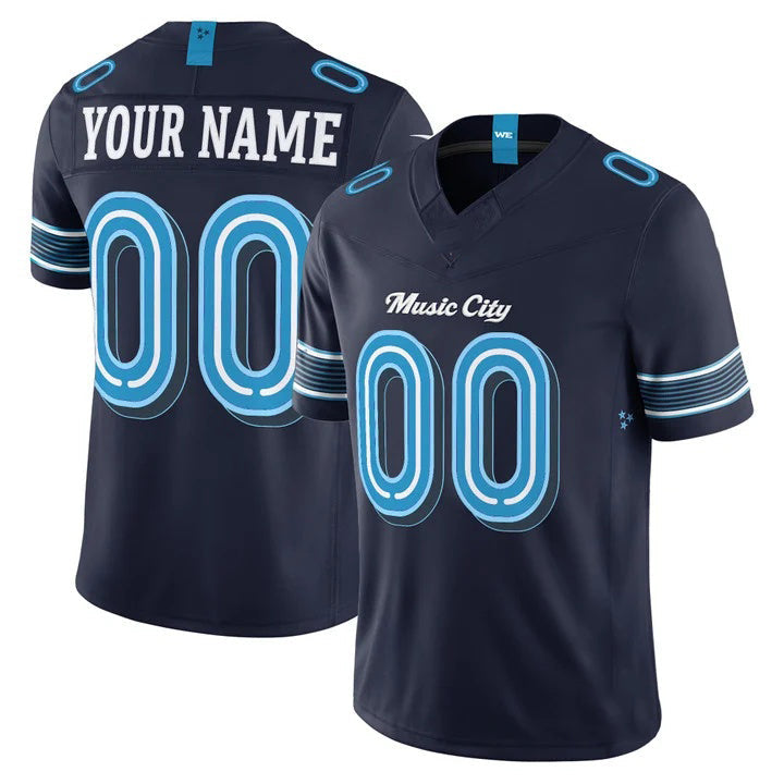 Custom T.Titans Navy 2026 Rivalries Vapor Limited Jersey BUTLER - All Stitched Jersey BUTLER