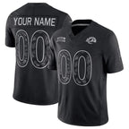 Custom LA.Rams Active Player Black BUTLER F.U.S.E. 2026 Salute to Service Limited Stitched Jersey