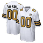 Custom NO.Saints White BUTLER Alternate 60th Season Game Jersey