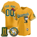 Custom Oakland Athletics Gold BUTLER Meow KT 2026 Vapor Limited Stitched Jersey