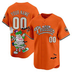 Custom Philadelphia Phillies Orange BUTLER Phanatic Halloween Vapor Limited Printed Jersey